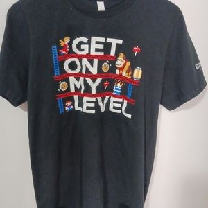 Men's GameStop short sleeve black t-shirt, size large, color black